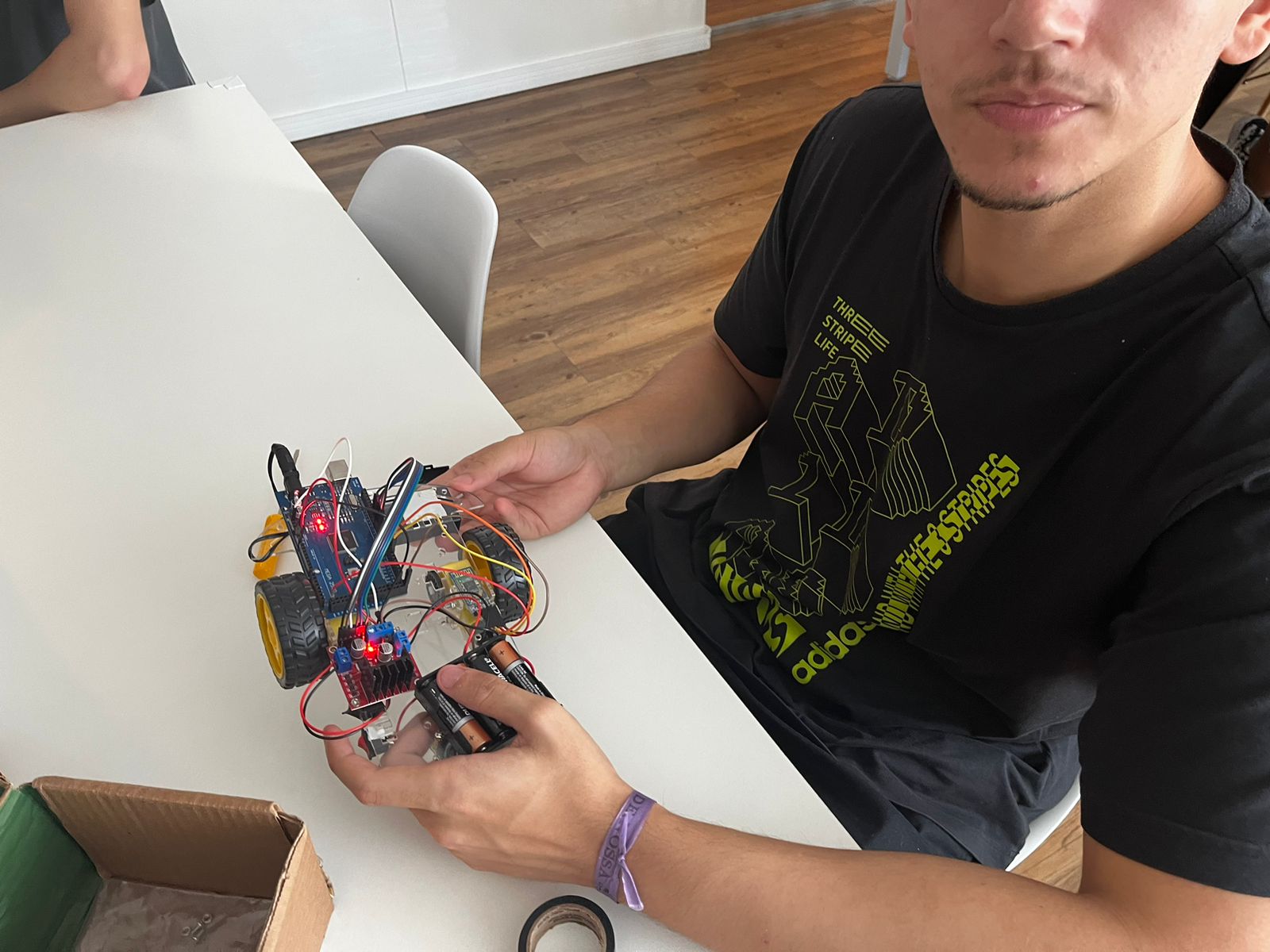 imagem dos testes que fizemos no lab.